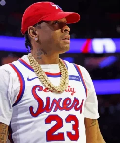 Allen Iverson Diamond Painting