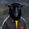 Black Sheep Diamond Painting