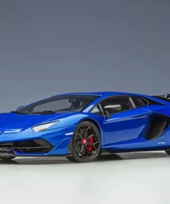 Blue Lamborghini Car Diamond Painting