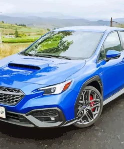 Blue Subaru Wrx Diamond Painting