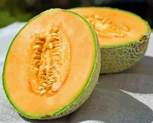 Cantaloupe Melon Diamond Painting