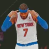 Carmelo Anthony Diamond Painting