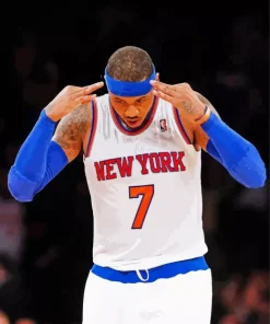 Carmelo Anthony Diamond Painting