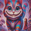 Cheshire Cat Diamond Painting