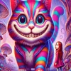 Cheshire Cat Diamond Painting