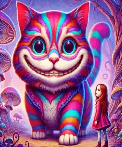 Cheshire Cat Diamond Painting