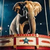 Circus Elephant Diamond Painting