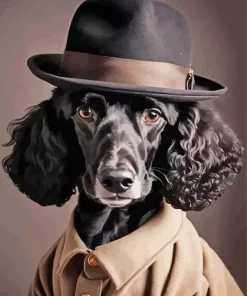 Classy Poodle Diamond Painting