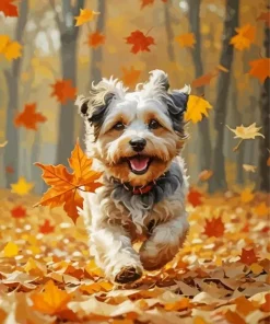 Cool Tibetan Terrier Diamond Painting
