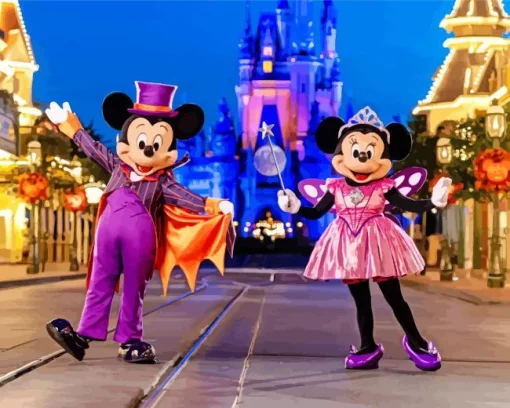 Disney Halloween Art Diamond Painting