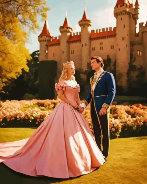 Disney Land Couple Diamond Painting