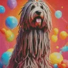 Dog With Dreads Diamond Painting