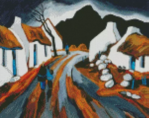 Donegal Hills Art Diamond Painting
