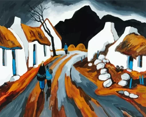 Donegal Hills Art Diamond Painting