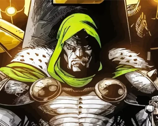 Doom Personagem Diamond Painting