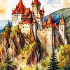 Dracula Castle Art Diamond Painting