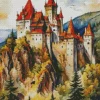 Dracula Castle Art Diamond Painting