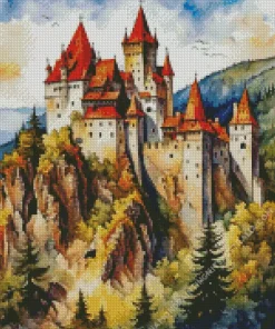 Dracula Castle Art Diamond Painting