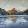 Frozen Lake Diamond Painting
