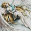 Girl With Wings Diamond Painting