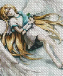 Girl With Wings Diamond Painting