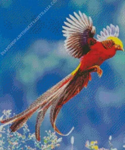 Golden Pheasant Diamond Painting