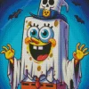 Halloween Spongebob Diamond Painting