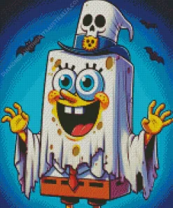 Halloween Spongebob Diamond Painting