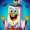 Halloween Spongebob Diamond Painting