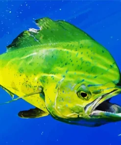 Mahi Mahi Fish Diamond Painting