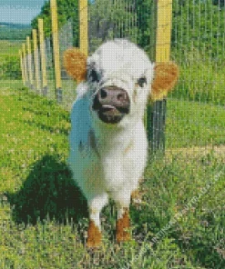 Miniature Cow Diamond Painting
