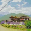 Punakha Dzong Diamond Painting