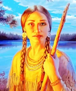 Sacagawea Art Diamond Painting