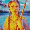 Sacagawea Art Diamond Painting