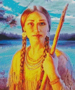 Sacagawea Art Diamond Painting