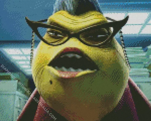 Slug Lady Monsters Inc Diamond Painting