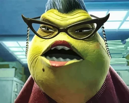 Slug Lady Monsters Inc Diamond Painting