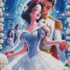 Snow White And Prince Dancing Diamond Painting