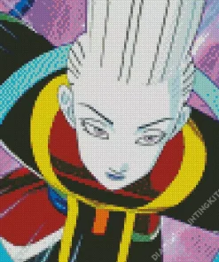 Whis Dragon Ball Diamond Painting