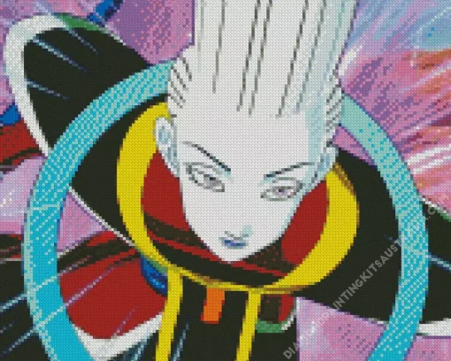 Whis Dragon Ball Diamond Painting