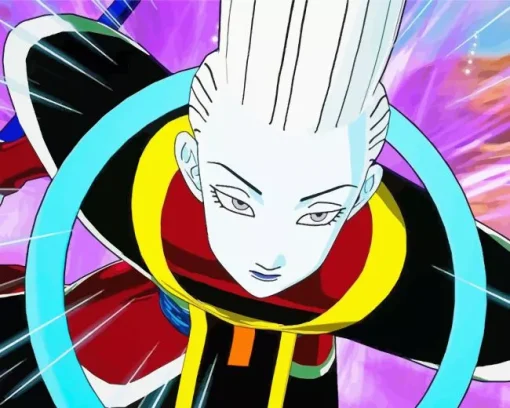 Whis Dragon Ball Diamond Painting