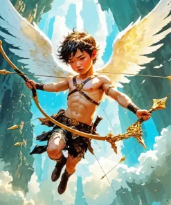 Angel Boy Diamond Painting