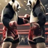 Boxers Panda Diamond Painting