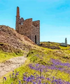 Cornwall Botallack Tin Mine Diamond Painting