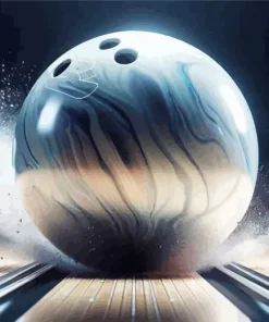 Ice Bowling Ball Diamond Painting