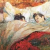 In Bed By Toulouse Lautrec Diamond Painting