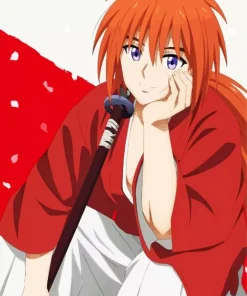 Kenshin Himura Anime Diamond Painting