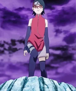 Sarada Uchiha Diamond Painting