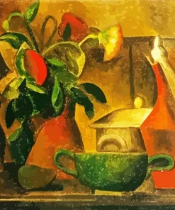 Still Life With Flowers Bouquet Picasso Diamond Painting