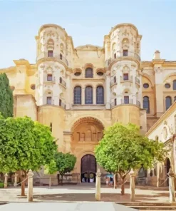 The Cathedral Of Malaga Diamond Painting